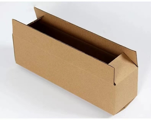 Kotak Bergelombang Kertas Kraft Berbentuk Kubus Kotak Pengiriman Furnitur 9cmx9cmx27cm