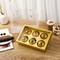CMYK PMS Kotak Hadiah Kertas Daur Ulang 6 Kompartemen Wadah Cupcake