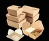750ml Sampai 2000ml Kotak Sandwich Biodegradable Wadah Makanan Sekali Pakai Ramah Lingkungan