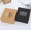OEM ODM Kemasan Kotak Kertas Kraft Cincin Kalung Ornamen Laci Kotak Perhiasan