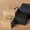 Kemasan Sabun 350gsm Kotak Kertas Kraft Daur Ulang Buatan Tangan Vintage Kotak Kerajinan Karton