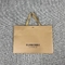 200 pcs Untuk 500 pcs Emas Stamping Pakaian Tas Kertas Pita Menangani Kraft Tas Belanja