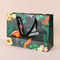 Sock Personalized Paper Shopping Bags Flamingo Printed Paper Carry Bags With Handles