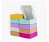 Pakaian Permen Warna Kotak Mailer Bergelombang Kustom 9x6x3 9x6x4