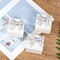 Silk Screen Printing Paper Jewelry Packaging 2 Rings Cardboard Wedding Box