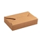 250gsm Makanan Teh Kemasan Kraft Paper Box Matt Lamination food grade brown paper bag
